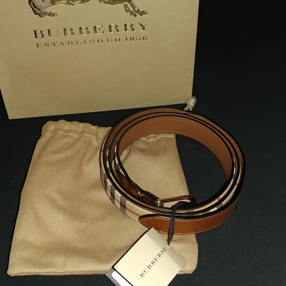 Burberry belt
